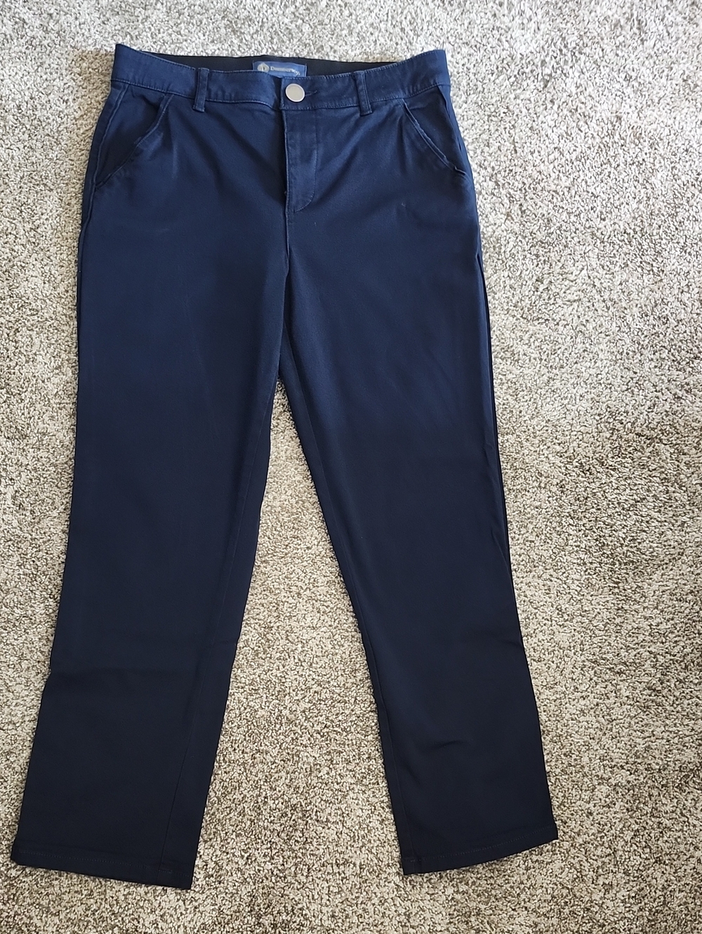 Democracy Navy Straight Leg Jeans